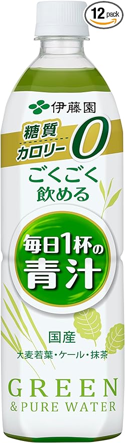 Itoen Drinkable one cup of green juice every day 900g x 12 bottles - BeesActive Australia