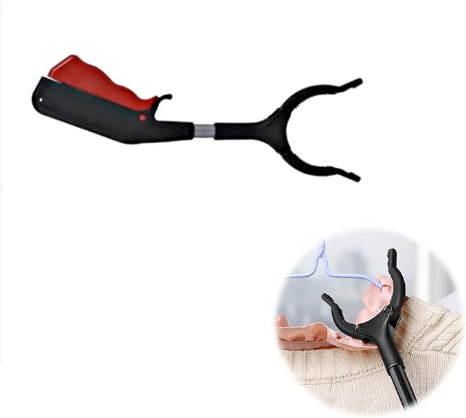 nalaina Magic Hand Helping Hand, Garbage Pickup, Grabbing Stick, All-Purpose, Long Hand, Arm Aid, Clean, Easy to Use, For Pregnant Women, Children, Elderly, Length 11.4 inches (29 cm), Black - BeesActive Australia