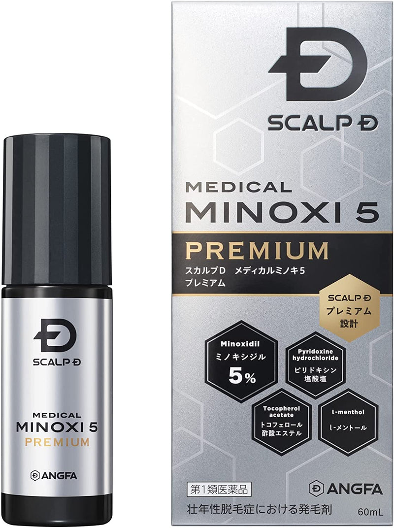 Scalp D Medical Minoki 5 Premium 60mL - BeesActive Australia