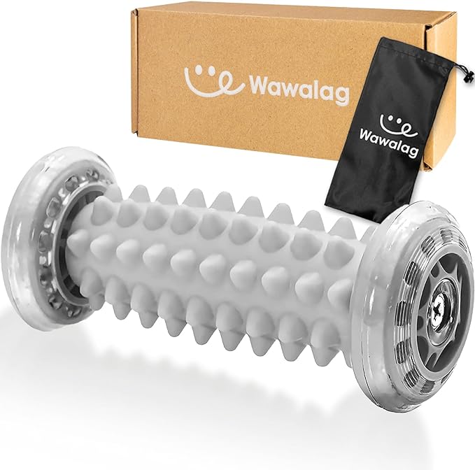 Wawalag Tsubokoro-kun Foot Massage, Foot Point Mat, Foot Point Mat, Health Goods, Gift (Gray) - BeesActive Australia