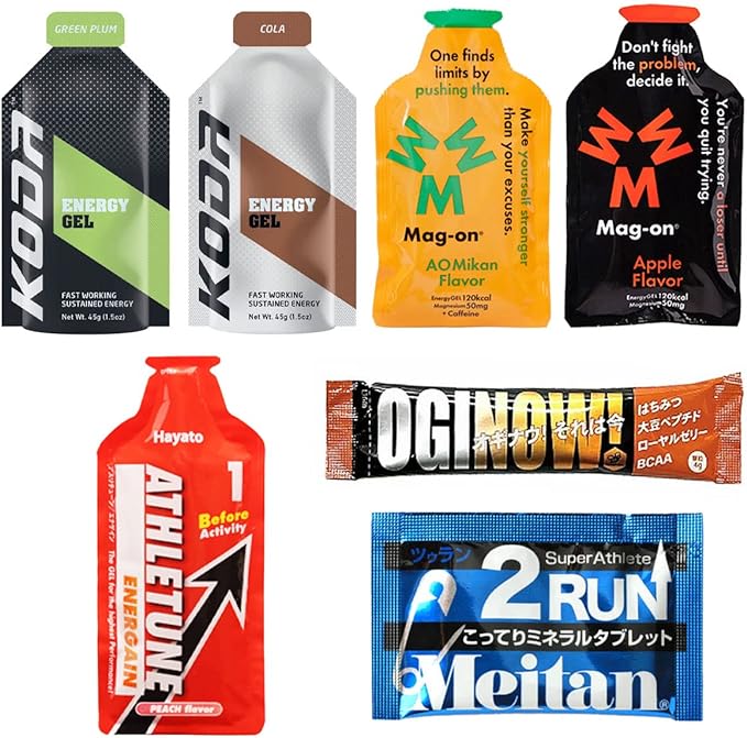 Full Marathon Completion Set ver.4 Marathon Supplementary Food Training Run Behavioral Food Energy Jelly Running Beginner Energy Supply Magon Honey Action 2run Coda Athlete Tune - BeesActive Australia