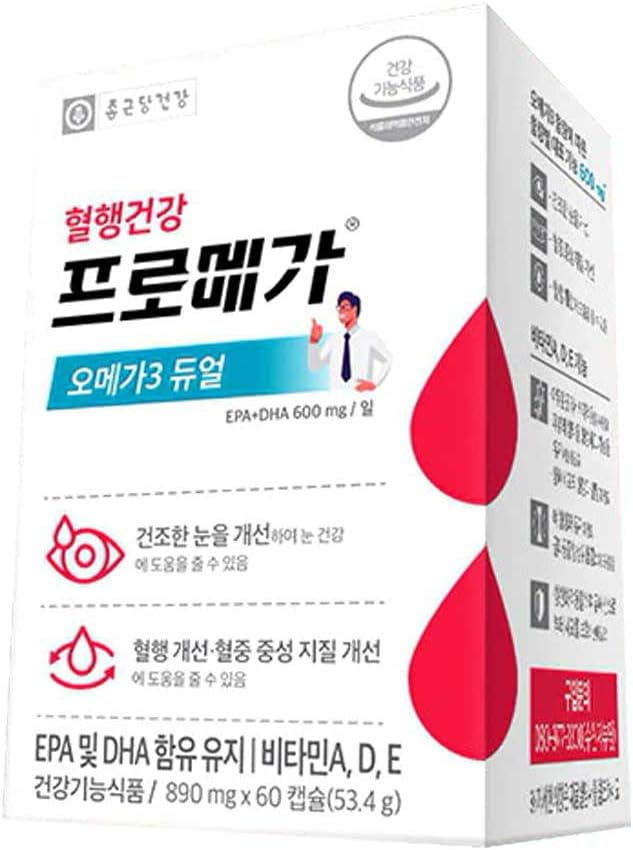 Chonggundan Ultra Promega Omega 3 Dual 60 tablets/1 piece (approx. 2 months supply) - BeesActive Australia