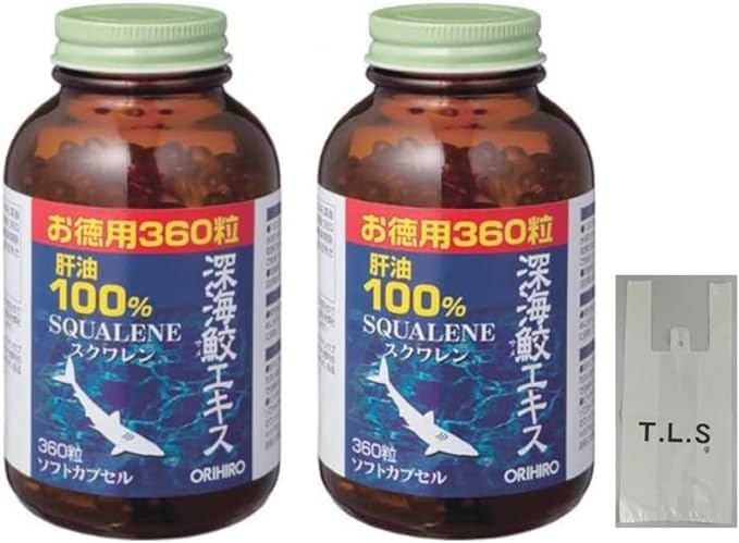[2 pieces + bonus] Value 360 capsules Orihiro deep sea shark extract capsules set of 2 (720 capsules in total) - BeesActive Australia