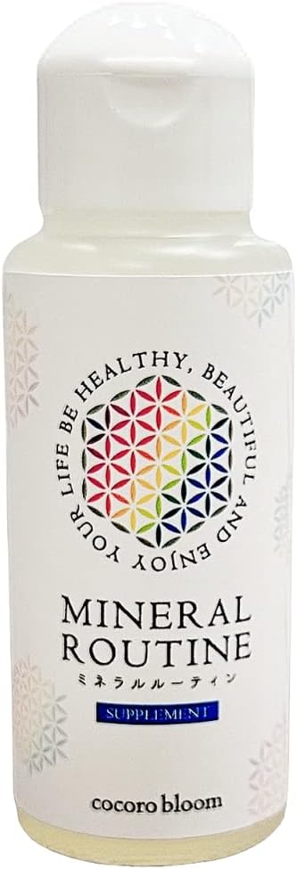 Magnesium main ingredient multi-mineral concentrate for about 30 days [cocoro bloom] MINERAL ROUTINE 80ml (1 bottle) - BeesActive Australia