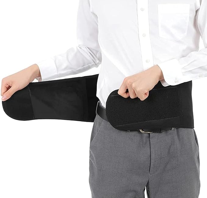 wesspy Men's Stomach Wrap, Easy to Put On and Take Off, Cold Protection, Warm, Warm, Warm, Warming - BeesActive Australia