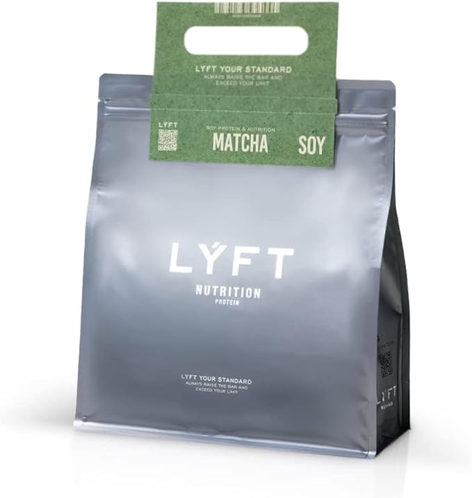 Soy Protein LYFT Lift Vitamins 12 types Minerals 8 types Lactic acid bacteria Low fat Supervised by Edward Kato Amino acids Zinc (Matcha flavor, 500g) - BeesActive Australia
