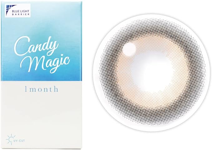 [Official store only] candymagic 1month [1 piece] Mimi Brown PWR: ±0.00 DIA: 14.5mm [No prescription] -  Australia