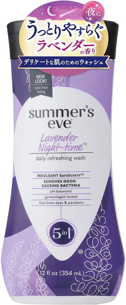 Summer's Eve Lavender Night-time Wash 12.9 fl oz (354 ml) - BeesActive Australia