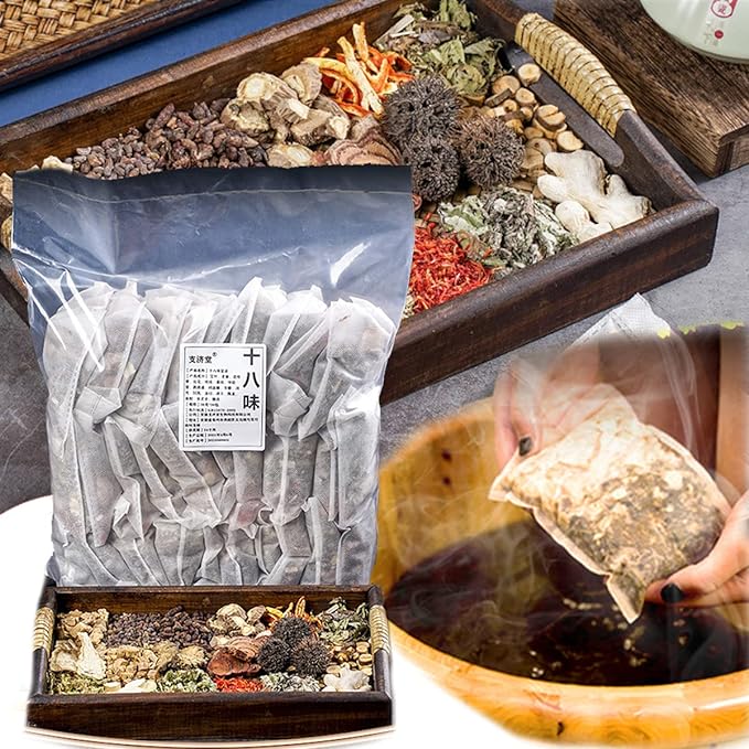 Eighteen Ami Foam Leg Wrap, 10.6 oz (300 g/Bag) Araka Foot Bath Bag, Chinese Foot Bath Bag, Household, Law Bath, Foot Bath, Foot Bath, Foot Bath, Foot Bath Bucket, Foot Massage (10.6 oz (300 g) ) x 1 Bag) - BeesActive Australia