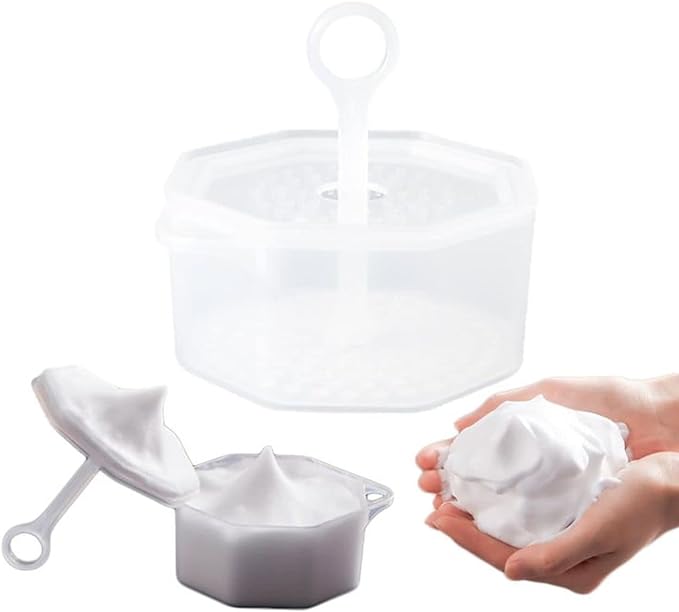 Facial Foam, Fluffy Whisk, Facial Cleanser, Solid Soap, Facial Cleansing Soap, Easy, Fine Microbubbles -  Australia