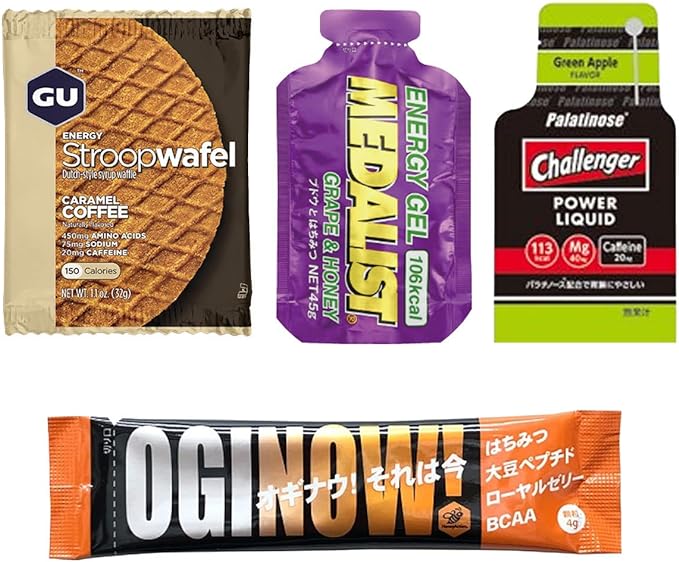 Half Marathon Completion Set vol.2 Marathon Supplementary Food Training Run Behavioral Food Energy Jelly Running Beginner Energy Supply Honey Action Medalist Supplement Challenger Goo Energy Gel - BeesActive Australia