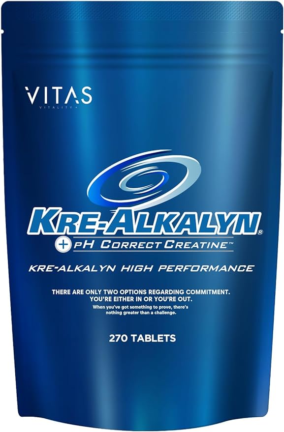 VITAS Crealkaline High Performance Creatine 270 tablets - BeesActive Australia