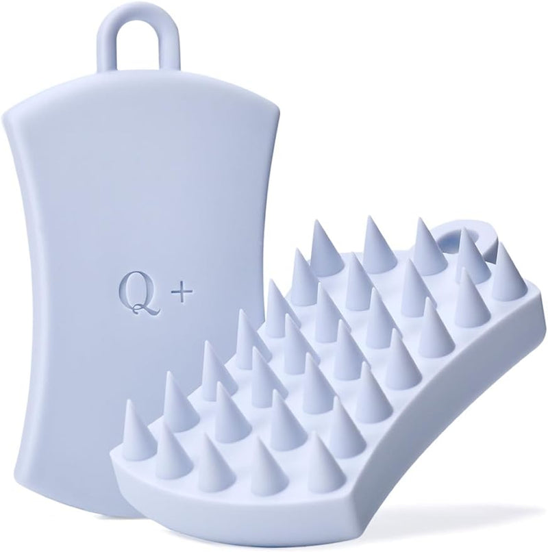 Q+ Shampoo Brush (Moderate Firmness) Scalp Massage Promotes Blood Circulation with S Hook 1 pcs - BeesActive Australia