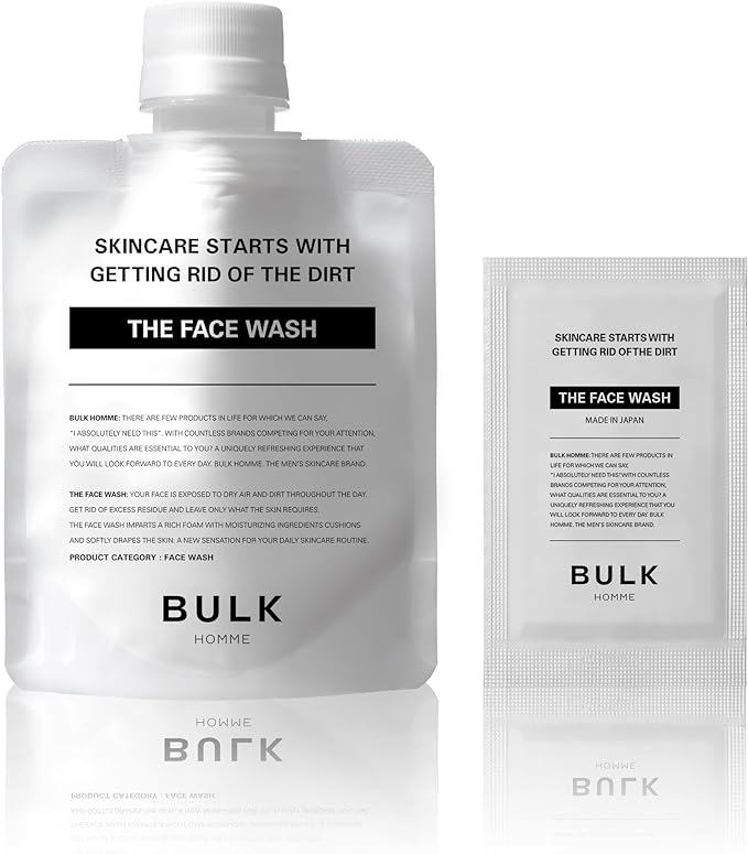 Bulk Homme Men's Face Wash, 3.5 oz (100 g) + 1 Face Wash Sample -  Australia