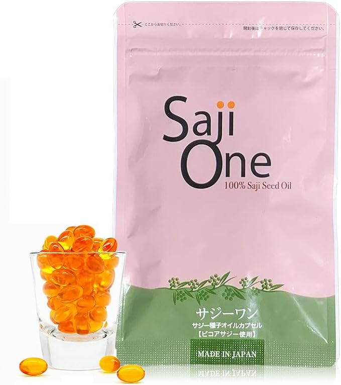 Saji Seed Oil Capsule SajiOne Saji Supplement 60 Tablets Beauty Health Supplement Omega 3 Omega 6 Omega 9 Seaberry Saji One - BeesActive Australia