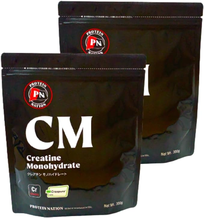[600g (2 bags set)] Protein Nation Creapure 100% Creatine Monohydrate Powder 300g (60 doses) x 2 bags Creapure Creatine Monohydrate - BeesActive Australia