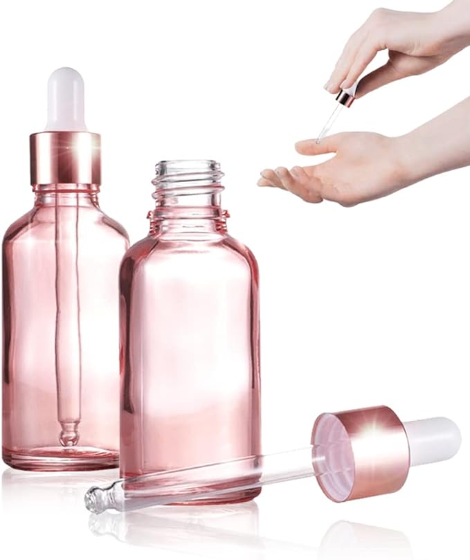 Pokapokaya Eyedropper Bottle, Light Filtering Bottle, Essential Oil, Aroma Oil, Aroma Bottle, 3.3 fl oz (10 ml) - BeesActive Australia