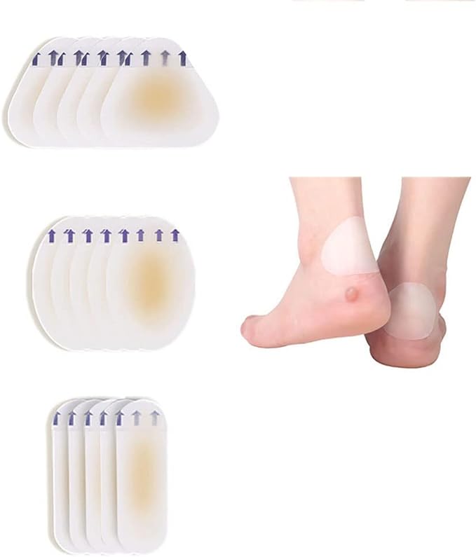Natiform Anti-Shoe Tape 3 Styles, 15 Pieces, Shoe Blocking Goods, Safe for Long Walking - BeesActive Australia