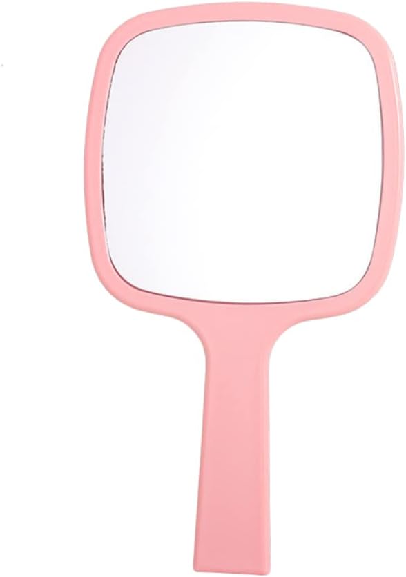 Charmoon Hand Mirror, Slim, Easy to View, Easy to Hold, Lightweight, Waterproof, Durable, Makeup Mirror (Pink) -  Australia