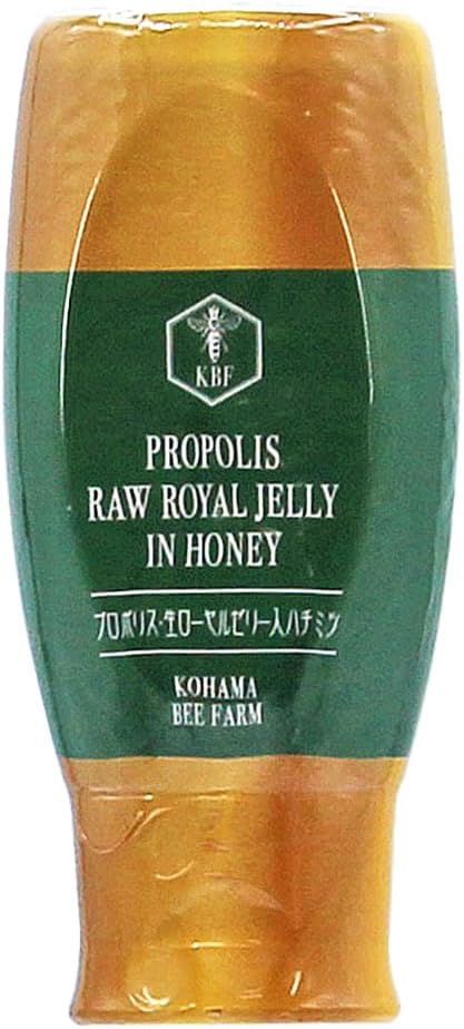 Kohama's Honey Propolis with Raw Royal Jelly Honey 17.6 oz (500 g) (1 piece) - BeesActive Australia