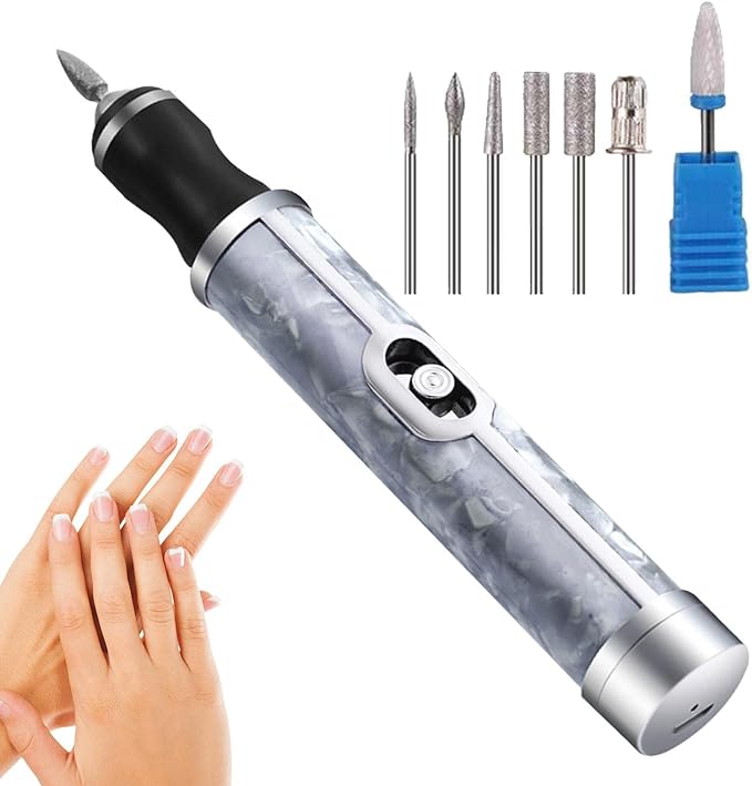 Electric Nail File,Electric Nail File for Thick Foot Nails - Cordless 4 Speed Professional Nail Removal Acrylic Nail Tool Edge Orthopedic Polishing Grinding Nursing Stripping Coatuiyo -  Australia