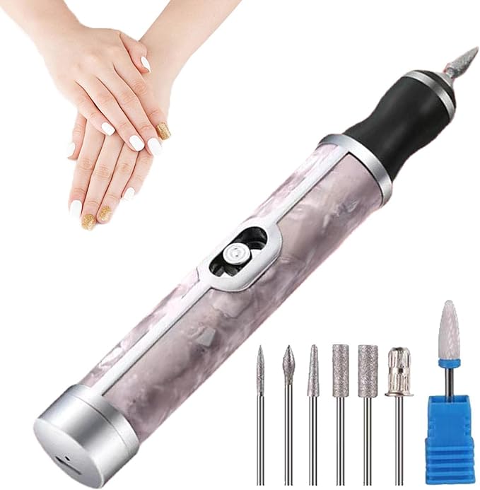 Nail Sharpener for Human - Electric Nail Drill | Nail Grinder for Human Use, Nail Drill for Grinding, Nursing, Peeling, Polishing, Acrylic Nail Tools Yeling - BeesActive Australia