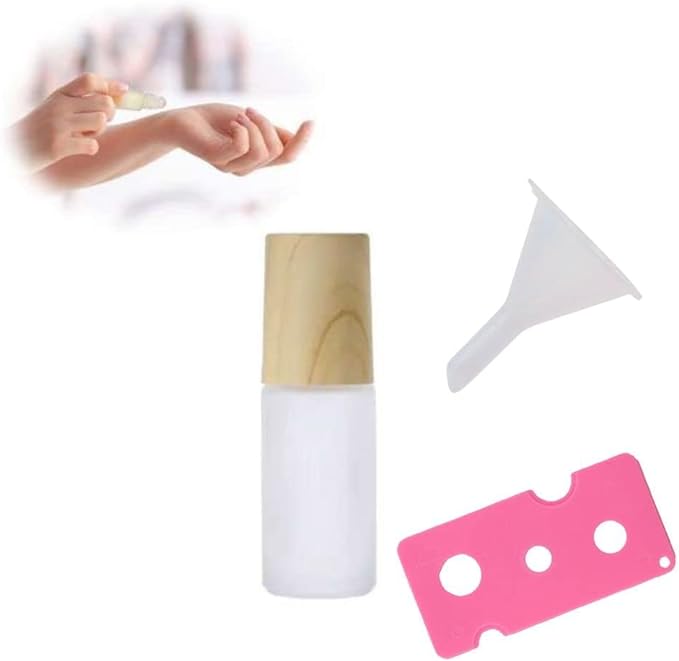 Atomizer Roll On Roll On Bottle Perfume Aroma Portable Refill Container pokapokaya (1 pc with Rot & Opener) - BeesActive Australia