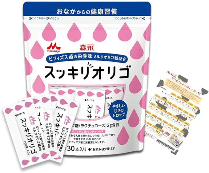 [Morinaga Direct Sales] Sukkirio Oligo 1 bag (30 pieces) Lactulose Milk Oligosaccharide Syrup Intestinal Activity Bifidobacterium Oligosaccharide Good Bacteria Morinaga Healthy Stomach Supplement - BeesActive Australia