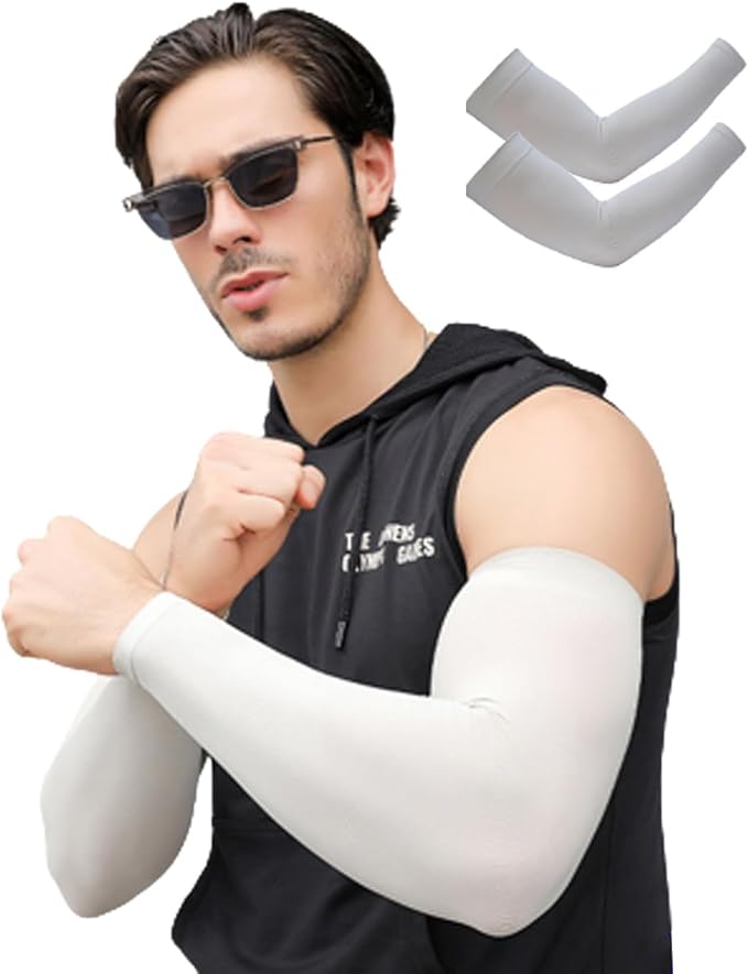 Back Under Men's Arm Cover, UV Sensation, UV Protection, Arm Warmer, Arm Sleeve, UV Protection, UPF 50+, Breathable, Elastic -  Australia