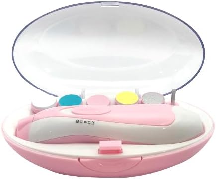 Nail Care Electric Baby Nail Care Kit Pink Baby Nail Clippers Electric Baby Nail Care Kit - BeesActive Australia