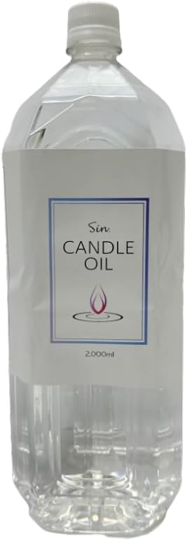 Candle Oil, 0.6 gal (2 L), Soot Resistant Clean Oil, Paraffin Lamp Oil, Unscented - BeesActive Australia