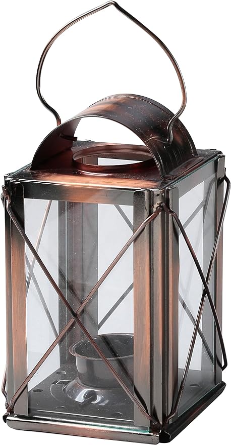 LOOPLE Tin Lantern "Horn" (Bronze) - BeesActive Australia