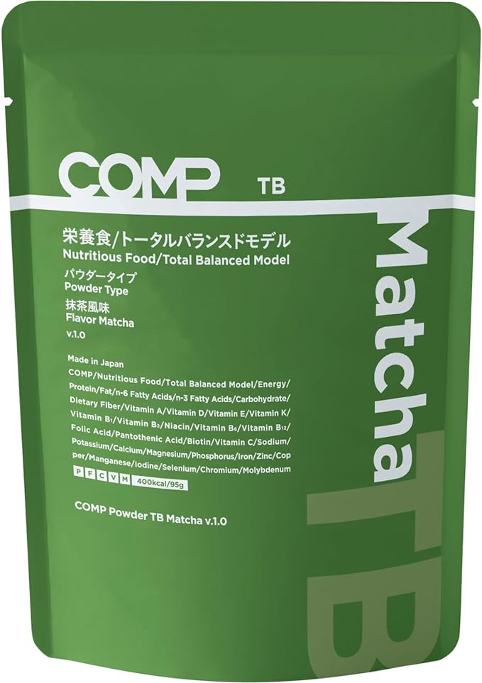 COMP Powder TB Matcha (400kcal) Complete Food Protein Matcha - BeesActive Australia