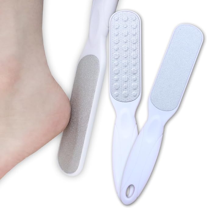 LULUGEL Foot Exfoliating Foot Heel Care Shaving Heels Soles Horny Snips Foot Brush Smooth Heel Restraint Heel File Foot Care - BeesActive Australia