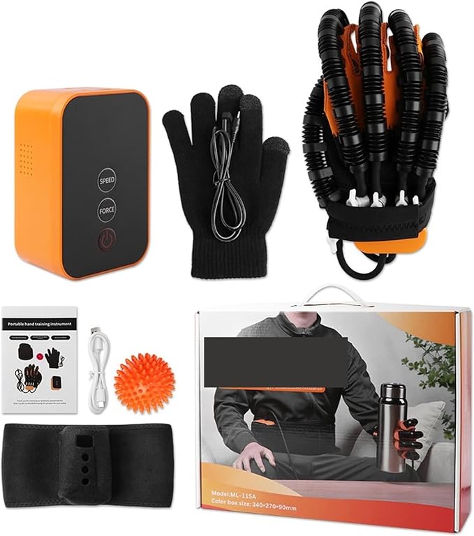 Rehabilitation Robot Gloves, Stroke Hemiplegia Rehabilitation Robot Gloves, Finger Trainer for Hand Training, Hand Function Recovery Hand Rehabilitation Device, Hand Hemiplegia, Finger Nerve - BeesActive Australia