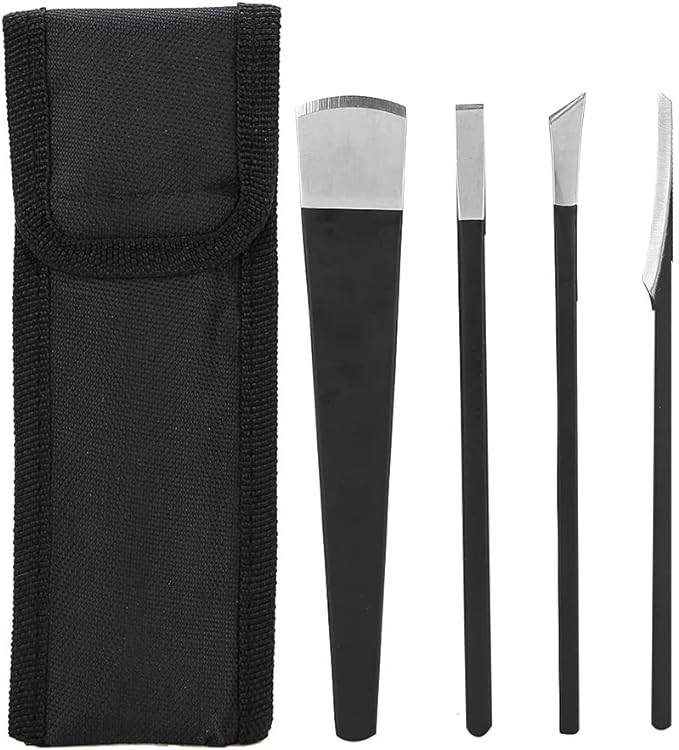 Professional Pedicure Knife Set, Horny Corn Foot Callus Remover Foot File File, 4 Pedicure Tools for Foot Care, Intruded Nail Removal Kit, Stainless Steel Foot Scraper for Salon and Home Use -  Australia