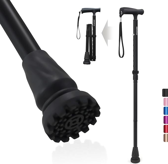 SONGWAY Folding Cane, Cane for the Elderly, Lightweight, Stylish - BeesActive Australia
