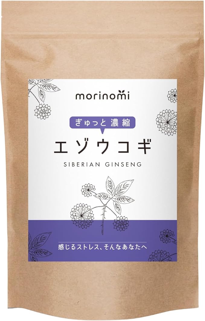 morinomi tightly concentrated Eleutherogi Siberian ginseng, no food additives, plant-based, 160 tablets, 32-53 days supply - BeesActive Australia
