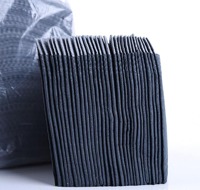 Waterproof Nail Paper, 25/60 Sheets, Waterproof Paper, Kitchen Paper, Diaper Change Sheet (125 Pieces, Black) - BeesActive Australia