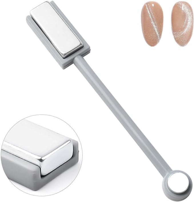 SAMCOS Nail Magnet, Strong Magnetic Type, Nail Tool, 2 Types, Design, Magnet, Nail Art - BeesActive Australia