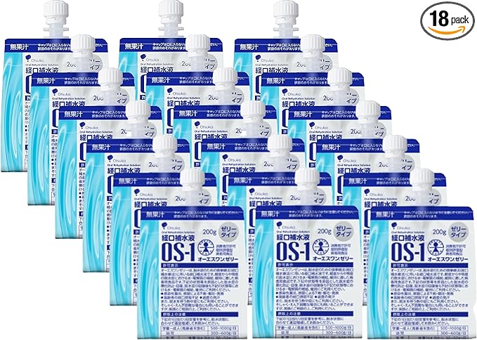 Otsuka Pharmaceutical Oral Rehydration Solution OS-1 OS-1 Jelly 200g x 18 pieces - BeesActive Australia