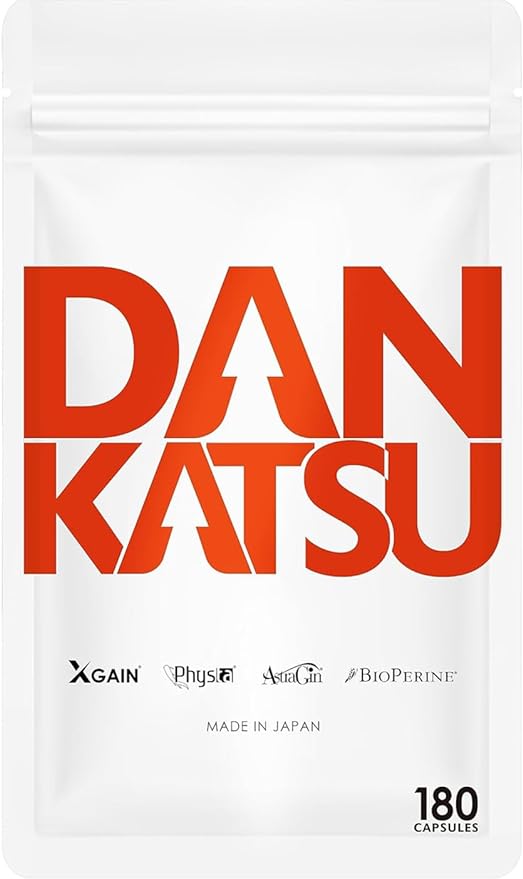 DANKATSU Men's Supplement [Cross Gain Physta, Astragin, Bioperine, Krachaidam, Arginine, Supplement containing 3 patented ingredients] Made in Japan, 180 tablets (approximately 30 days' worth) (1 bag) - BeesActive Australia