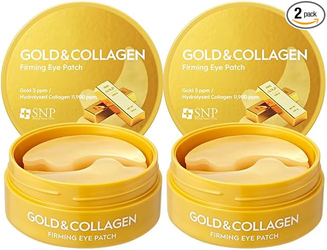 1+1 (Official Snp) Gold Collagen Firming Eye Patch (60 Pieces) Set of 2 -  Australia