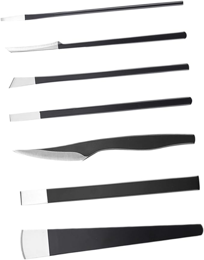 MERRYHAPY 1 Set Tool Nail Consumables Stainless Steel Foot Scraper Foot Scraper for Carcasses Skin Nail Polishing Cutter Pedicure Knife Skewer Knife Accessories Exfoliating Whetstone - BeesActive Australia