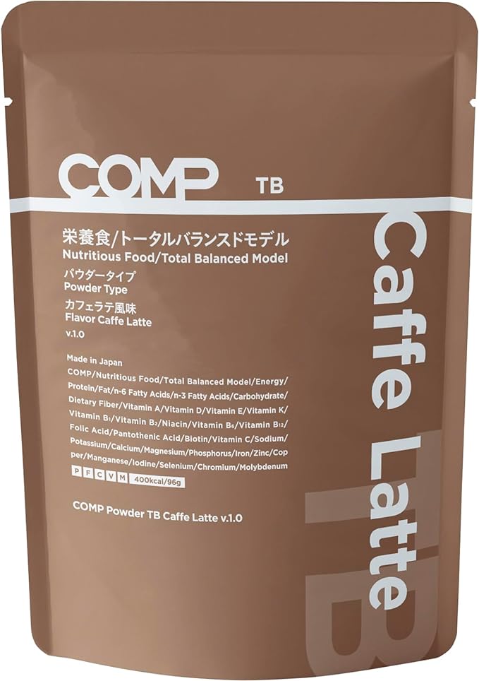 COMP Powder TB Caffe Latte (v.1.0 400kcal 96g 1 bag) - BeesActive Australia