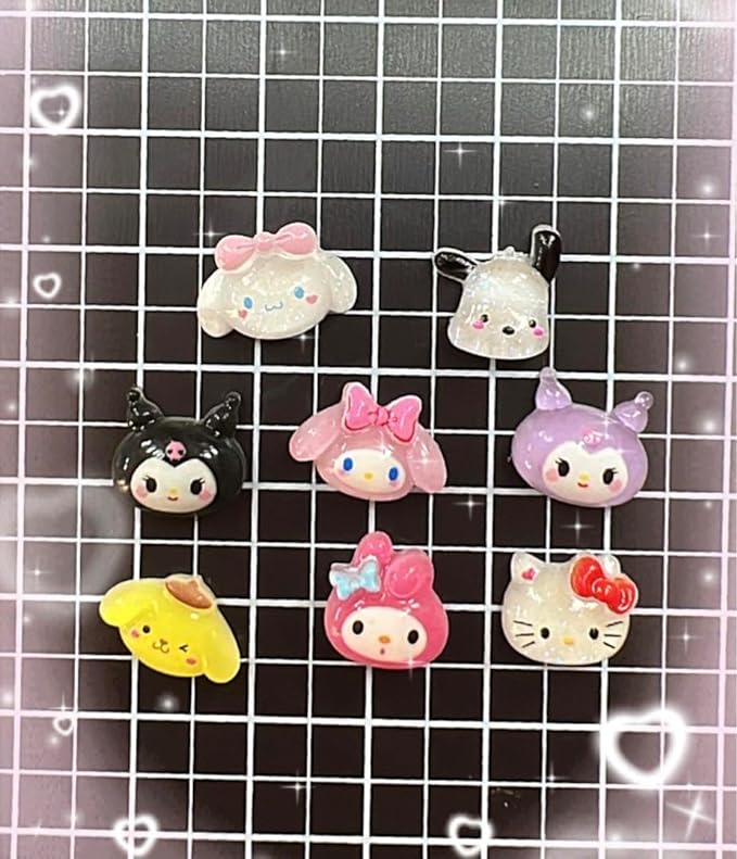 Nail Parts: My Melo, Chromi, Cinnamon, Pom Pom Pudding, Luminous - BeesActive Australia