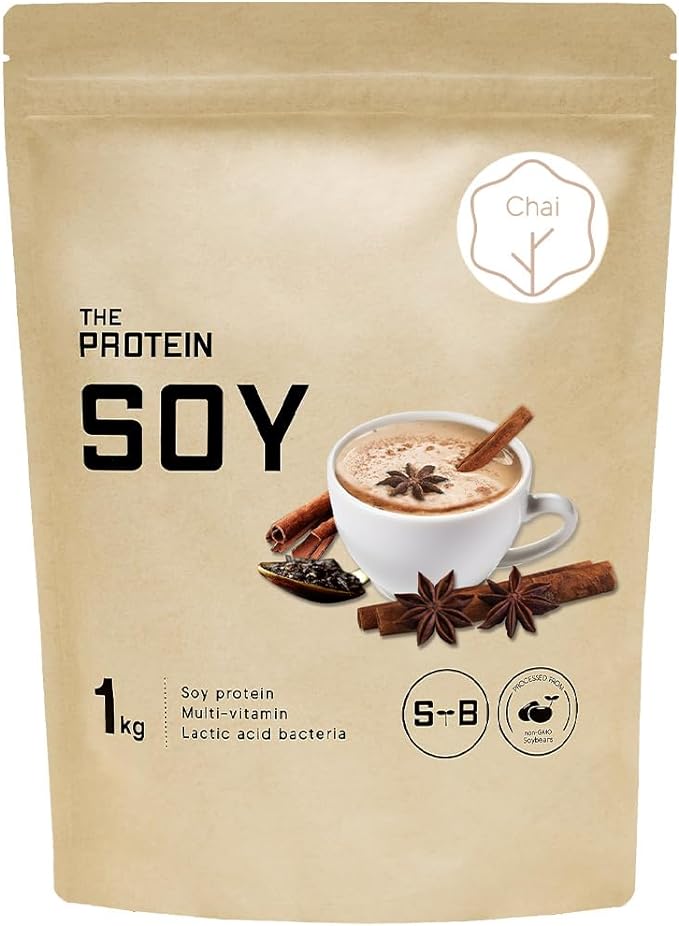 THE PROTEIN Protein Soy Protein 1kg Chai Flavor Takeuchi Pharmaceutical THE PROTEIN Protein Soy Protein Training Soy Protein - BeesActive Australia