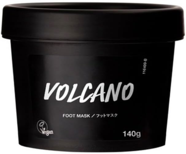 Lush Volcano Mask 140g Foot Mask Scrub Volcano Foot Care - BeesActive Australia