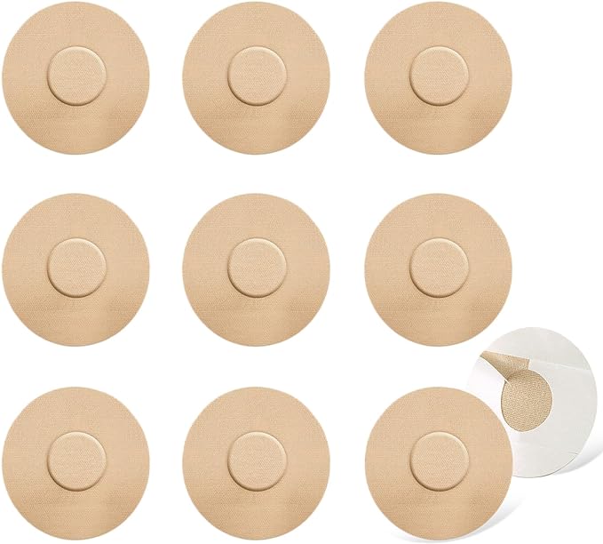 Samcos Libre Fixing Adhesive Patch, 10 Pieces, Sensor Patch, Universal Adhesive Patch, Waterproof Sticker, Vibration Sensor Protection, Sports Patch, Libre Patch, Breathable, No Itching, Replacement - BeesActive Australia