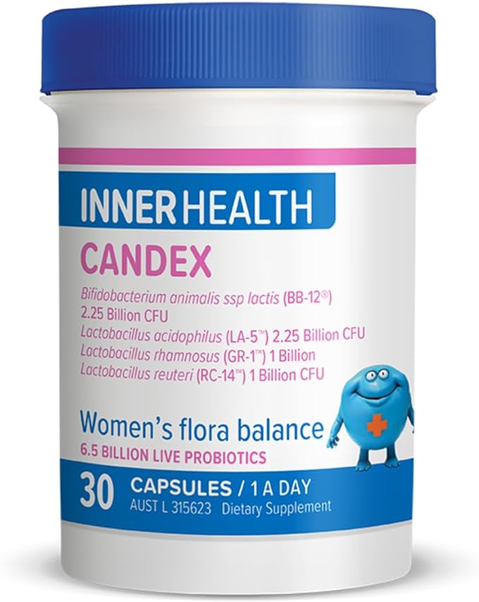 Inner Health Delicate Zone Femcare Live Lactic Acid Bacteria Bifidobacteria Body-friendly Probiotics 6.5 billion 30 days supply per tablet - BeesActive Australia